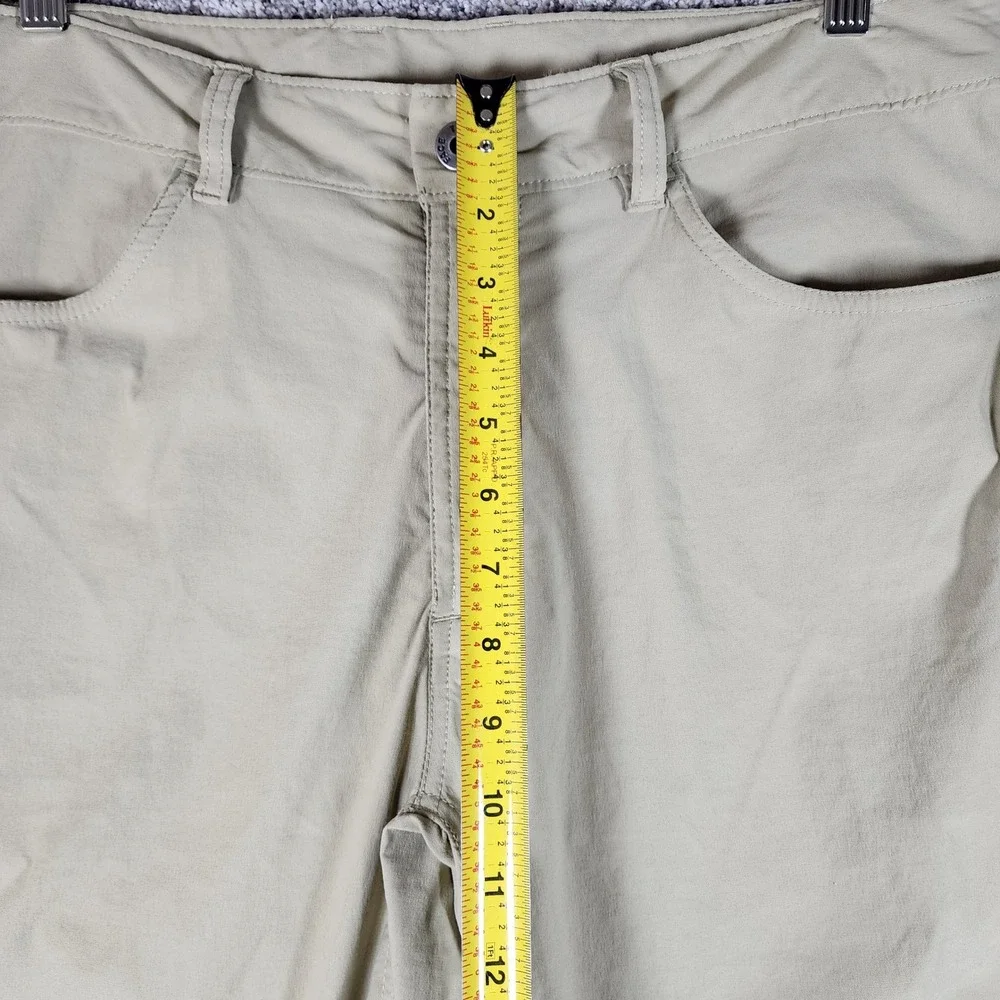 The North Face Hiking Pants Mens 36 Long Khaki Nylon Stretch Excellent